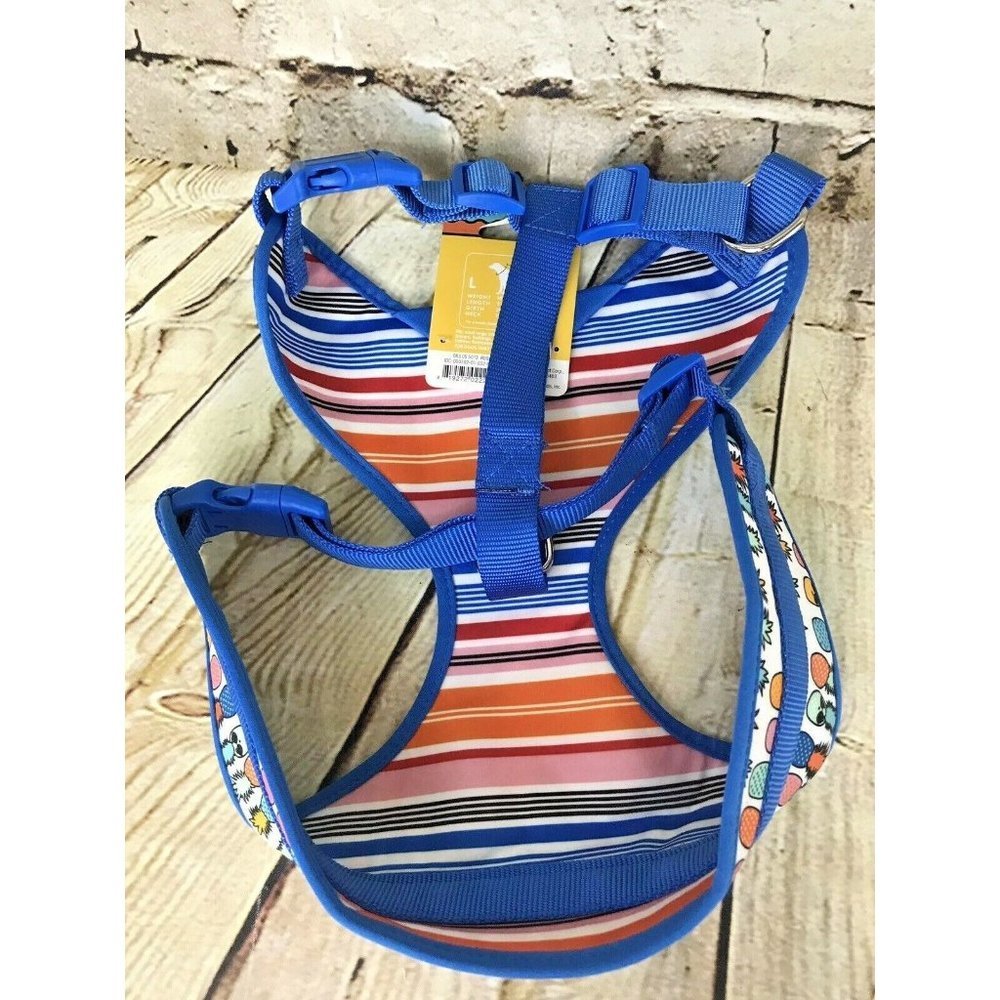 Dog Harness Pineapple Large Fun New Leash Set Colorful Happy Target Up To 90 Lbs - Picture 4 of 10